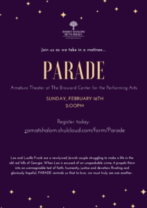 Purple and Yellow Stars Theatre Poster